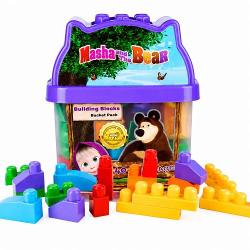Masha And The Bear - Building Blocks Bucket Pack